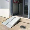 Rampa de accesibilidad para silla de ruedas puente placa de puente carretilla subir y bajar escaleras carga y descarga de mercancías placa de pendiente rampaparasillasderuedas