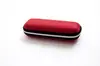 Estuche rectangular de moda para gafas, Estuche negro para gafas de sol, Estuche para gafas con tapa abatible y cremallera
