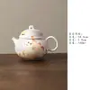 Tetera de Cerámica Yanyan Lujo Ligero Pintada a Mano de Nueve Colas Modelo Nuevo para Mujeres Preparación de Té Olla Individual para el Hogar Juego de Té Kung Fu Regalo