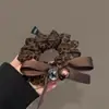 Scrunchie de cetim plissado estilo coreano para mulheres, novo modelo 2026, alta elasticidade, prendedor de cabelo durável, faixa de cabelo, acessório de cabelo elástico