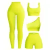 Roupa de Yoga Feminina Transfronteiriça Europeia e Americana Conjunto Regata Sem Costura Alta Elasticidade Leggings de Ginástica Respirável Absorvente de Suor Calças de Fitness