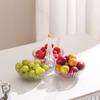 Caixa Prato de Frutas Melão Prato de Frutas Popular Luxo Acessível Sala de Estar Mesa de Centro Lanches de Frutas Secas Doce de Semente de Melão Exibição de Presente Caixa de Plástico