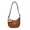 Bolso tipo dumpling texturizado de moda para mujer 2026 nuevo otoño/invierno sensación de alta gama bolso de un solo hombro bolso cruzado retro elegante para mujer