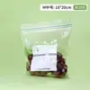 Bolsas selladoras para refrigerador doméstico, bolsas de conservación de grado alimenticio, bolsas autosellables, bolsas selladas de plástico porcionadas, bolsas de conservación para frutas, verduras y carne de cerdo