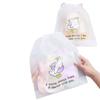 Bolsa de Embalaje con Cordón de Bolsillo, Bolsa de Embalaje para Toalla Limpiadora, Bolsa de Embalaje para Regalo, Bolsa de Almacenamiento Impermeable con Cordón para Viaje