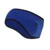 Diadema de invierno para baloncesto, running, deportes, ciclismo, diadema cortavientos de doble capa, bolsa anti-congelación para viajes, banda para el pelo con botón para la oreja