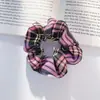 Scrunchie Fofo Estilo JK Acadêmico Coreano, Elástico de Cabelo para Meninas, Acessório de Cabelo