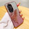 Adequado para Capa de Celular Honor 400 Magic7 Galvanizado com Glitter Enjoy 80 Cravejado com Diamantes Areia Movediça 300 Suporte de Borboleta X70I
