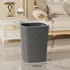 Cesta de Lixo Grande de Alta Capacidade Daifa Espessa para Banheiro sem Tampa, Cozinha, Sala de Estar, Escritório