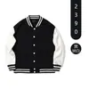 Chaqueta Personalizada de Otoño Patrón DIY Uniforme de Clase Universitaria Fiesta Hip-Hop Ropa de Trabajo E-Sports Uniforme de Béisbol Americano