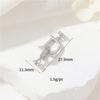 Collar Zhongxing 14k Oro Verdadero Micro-incrustado Zirconio Hebilla de Conexión Cabeza Hebilla de Perla Cabeza Hebilla Cuerda de Tracción en Espiral Accesorios DIY Hechos a Mano