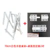 Suporte de Mesa Portátil Acessórios Suporte para Mesa de Jantar Doméstica Pernas de Mesa Simples de Metal Ferro Dobrável Mesa Quadrada Portátil Suporte para Pernas de Mesa