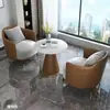 Conjunto de Mesa y Sillas para Reuniones Tienda de Moda, Sofá para Recepción de Oficina de Ventas, Mesa de Centro para Ocio, Asientos para Centro Comercial Salón de Belleza Hotel