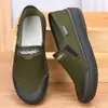 Zapatos de trabajo nuevos y modernos para sitios de construcción, protección laboral, antideslizantes, resistentes al desgaste, zapatos de hombre para exteriores sin cordones, disponibles para venta al por mayor y dropshipping