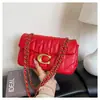 Producto estrella de transmisión en vivo transfronteriza: bolso de hombro y bandolera acolchado versátil de alta calidad, popular bolso pequeño con cadena estilo Chanel