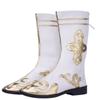 Botas de Performance para Dança Étnica de Adultos para Homens, Mulheres e Crianças, Sapatos de Dança Xinjiang Mongol Qiang Tibetano, Sapatos Longos de Performance