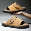 Chinelos Birkenstock Masculino Verão Tendência Roupa Externa Antiderrapante Resistente ao Desgaste Base de Cortiça Sandálias Esportivas e de Lazer Sandálias de Praia
