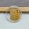 Pegatinas para Teléfono Estilo Hoja de Oro Tesoro, Princesa Por Favor Hazte Rica, Pegatina de Fortuna de Año Nuevo, Regalo de Evento para Teléfono Dios de la Riqueza
