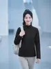 Chamarra Rompevientos Softshell para Mujer de Primavera y Otoño, Alta Elasticidad, Resistente al Desgaste, Chaqueta de Trabajo, Logo Personalizado, Ropa de Trabajo para Grupo