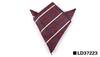 Lenço de peito Pequeno lenço quadrado Acessórios Padrão retrô masculino Flor escura Terno vermelho Lenço de bolso Novo terno de moda Acessórios da loja