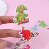 Adesivos Criativos de Bolha Cartoon 3D, Pequenos Presentes para Crianças, Adesivos de Recompensa para Jardim de Infância, Atacado de Papelaria, Adesivos Fofos