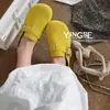 Precio Especial Remate Verano Suela Gruesa Sin Cierre Puntiagudo Chanclas Tendencia Birkenstock Mocasines Retro Pantuflas Casuales para Uso en Exteriores Mujer