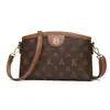 2026 Bolso Cuadrado Pequeño Nuevo Estilo Vintage con Estampado, Bolso Cruzado de Hombro Único a la Moda, Bolso de Mujer de Comercio Exterior, Bolso Cubo Elegante y Versátil