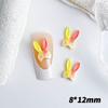 Nuevos mini accesorios de cabeza de conejo coloridos para uñas de Tiktok ins lindos hechos a mano para usar en uñas material diy accesorios