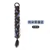 Peluca cola de caballo cabello trenzado peluca de doble cola de caballo trenza trenza boxeadora trenza sucia accesorios para el cabello peluca trenza falsa trenza colorida trenza