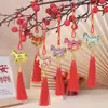 Colgante Fu Ma de Goteo de Aceite de Año Nuevo Carrillón de Viento Evento Fiesta Festiva Decoración Accesorio Versátil Coche Colgante Creativo Personalizado