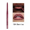 Maquillaje Transfronterizo Aliexpress Belleza Retráctil Automático Impermeable A Prueba de Sudor Hidratante Multicolores Delineador de Labios Lápiz Labial Lápiz Labial
