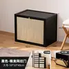Gabinete de Entrada para Zapatos para el Hogar, Organizador a Prueba de Polvo para Almacenamiento de Zapatos con Puerta, Caja de Almacenamiento Combinada de Múltiples Niveles, Zapatero Simple para Apartamentos de Alquiler