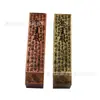 Suporte de Incenso Recomendado em Liga de Zinco Suporte de Incenso Tridimensional Suporte de Incenso Quadrado de Metal Queimador de Incenso Tampa de Vela Queimador de Incenso Queimador de Incenso