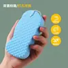 Esponja de Limpeza 3D Flexível Criança Adulto Pele Sensível Esfregar Lama Tesouro Lenço de Banho Formato de Escama de Peixe Artefato de Esfregar Cinzas