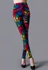 Leggings Sexy de Moda para Mujer Ajustados Adelgazantes Gran Elasticidad Estampado Leopardo Pantalones Suaves Talla Grande Explosiones
