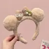 Diadema de Felpa Linda Otoño Invierno para Niños Dulce Dibujo Animado Domador de Cabello Diadema Estilo Coreano Exquisito Pasador para el Cabello Goma para el Cabello Accesorios para el Cabello