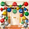 2026 Nueva Decoración Colgante Navideña de Amazon Colgante de Bola de Navidad Redonda Señal para Césped de Jardín Exterior