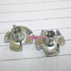 M4 * 8 dentes planos completos/meio dentes quatro garras porca melancia acessórios de fixação de móveis