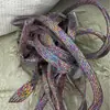 Cordones Planos de Oro y Plata de 8 mm con Cordón Hueco de Purpurina Láser Iridiscente Perlado, Universales para Tenis y Sudaderas