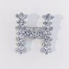 Broche Nuevo Estilo Coreano Corsage de Pedrería Aleación Galvanizada con Preservación del Color Accesorios para Ropa de Mujer Fabricante Broche Hecho a Mano Transfronterizo