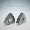 Insertos de Torneado CNC Forma de Durazno WNMG, Recubrimiento de Doble Cara, Insertos de Torneado de Aleación Dura, Acero Inoxidable