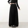 2026 Pantalones de Pierna Ancha de Color Sólido de Cintura Alta para Mujer Antiarrugas Amigables con la Piel Sueltos Rectos Pantalones de Traje Pantalones Casuales para Mujer