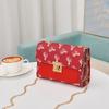 Bolsa Pequena Feminina 2022 Mini Bolsa Nova Versátil Bolsa de Ombro Bolsa Quadrada Pequena Estampada Bolsa Transversal Fashion