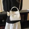 Bolsa Saco Xadrez Tendência Transfronteiriça para Mulheres 2026 Nova Moda Bolsa de Mão Bolsa de Ombro Versátil Simples para o Dia a Dia Bolsa Transversal