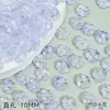 Cuentas de vidrio con forma de trébol de cuatro hojas para manualidades, transparentes, hechas a mano, para niños, joyería, pulsera, collar, accesorios, venta al por mayor