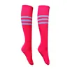 Calcetines de Fútbol Transfronterizos para Niños, Hombres, Mujeres, Adultos y Niños, Anti-Pilling, Grosor Medio, Alta Elasticidad, Calcetines de Fútbol Largos de Color Sólido