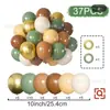 Conjunto de Balões de Látex 12 Polegadas Transfronteiriço Balões Pretos Dourados Metálicos com Lantejoulas Balões de Decoração para Cena de Casamento Festa de Aniversário
