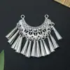 Accesorios de imán para refrigerador de la etnia Miao, piezas estilo chino de fénix y mariposa imitación plata, estilo étnico de plata Miao de nicho, pavo real, área escénica de Guizhou