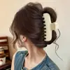 Pinza para el Cabello Dopamina Primavera y Verano Pinza Grande de Tiburón de Dibujos Animados para Cabello Grueso, Pasador de Gama Alta, Pinza para el Cabello Estilo Coreano