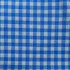 Tecido Texturizado Bolha Xadrez Tingido na Massa Vermelho e Azul Primavera/Verão, Padrão Xadrez Chaoyang, Material para Vestido e Camisa, Padrão Xadrez
